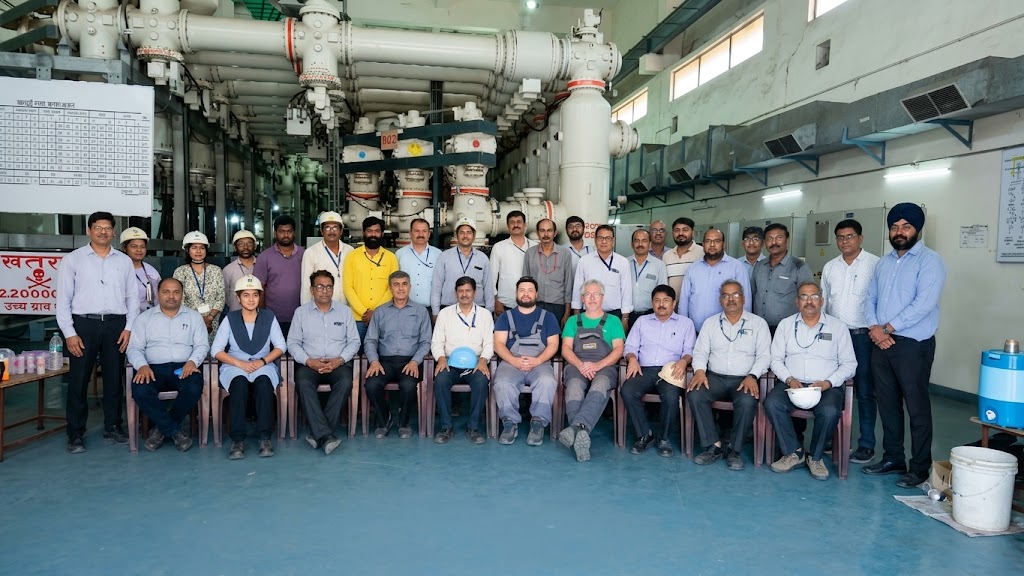 Commissioned 220 kV & 132 kV GIS Systems at Bhilai Steel Plant
